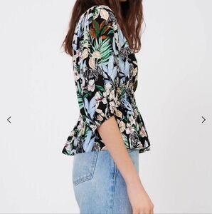 Maje multicolor blouse size 1